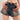 DISTRESSED DENIM SHORTS REGULAR FIT COTTON BLEND FOR CASUAL WEAR