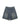 DISTRESSED DENIM SHORTS WITH EMBROIDERED DESIGN AND MID WAIST FIT