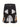 DISTRESSED DENIM SHORTS WITH PATCHES - LOOSE FIT, SHORT LENGTH