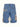 DISTRESSED DENIM SHORTS WITH PATCHES - LOOSE FIT, SHORT LENGTH