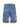 DISTRESSED DENIM SHORTS WITH PATCHES - LOOSE FIT, SHORT LENGTH