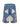 DISTRESSED DENIM SHORTS WITH PATCHES - LOOSE FIT, SHORT LENGTH