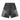 DISTRESSED GRAY DENIM SHORTS STRAIGHT LEG STYLE