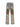 DISTRESSED GRAY JEANS WITH RELIGIOUS IMAGERY MID WAIST EMBROIDERED DETAIL