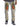 DISTRESSED GRAY JEANS WITH RELIGIOUS IMAGERY MID WAIST EMBROIDERED DETAIL