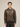 DISTRESSED GRAY OVERSIZED JACKET IN BROWN SHEEP LEATHER