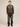DISTRESSED GRAY OVERSIZED JACKET IN BROWN SHEEP LEATHER
