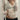 DISTRESSED KNIT V-NECK TOP VERSATILE SLIM FIT SWEATER