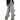 DISTRESSED LIGHT WASH JEANS WITH ZIPPER DETAILS COMFORTABLE DENIM PANTS