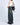 DISTRESSED PATCHWORK WIDE-LEG JEANS FOR WOMEN