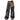 DISTRESSED PATCHWORK WIDE-LEG JEANS FOR WOMEN