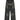 DISTRESSED STAR-PATCH DENIM PANTS MID WAIST COTTON BLEND STRAIGHT FIT
