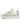 DISTRESSED WHITE PLATFORM SNEAKERS DESTRUCTION SERIES TASSEL