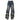 DISTRESSED WIDE-LEG DENIM CARGO PANTS FOR WOMEN - S / Blue - Sweetheart Supplies