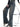 DISTRESSED WIDE-LEG DENIM JEANS WITH BELT - WASHED BAGGY BOYFRIEND STYLE - L - Sweetheart Supplies