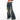 DISTRESSED WIDE-LEG JEANS WITH BELT FOR WOMEN