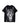 DOBERMAN DOG PRINT BLACK T-SHIRT LOOSE FIT SHORT SLEEVE