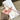 DURABLE CAT EYE GLASSES: RED NUDE FACE FRAMES