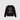 DURABLE SWEATER - BLACK SWEATSHIRT WITH WHITE TEXT