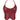 Red Faux Leather Punk Style Halter Top