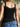 Dark Gothic Lace Trimmed Y2K Top