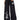 Black Straight Leg Casual Pants