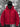 Full-Zip Hoodie Rich Red Pullover