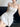 French-Style Pure White Lace Trim Slip Dress