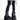 1 Pair Gothic Black Leg Warmers