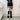 Skull & Star Print Over-the-Knee Socks