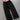 Y2K Streetwear Light Blue Geometric Straight-Leg Pants