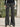 Camo Flare Cargo Pants with Drawstring Waist