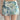 Summer Floral Print Mini Skirt