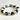 EIGHT BALL BEAD BRACELET APRIL BIRTHSTONE EVERYDAY WEAR