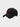 ELEGANT ROSE CAP WITH BLACK BASEBALL DESIGN AND RED ROSE DETAIL