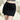 ELEGANT SATIN MINI SKIRT WITH BOW FOR PARTY WEAR