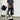 EMBROIDERED DENIM KNEE HIGH LOOSE FIT PANTS