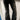 EMBROIDERED LOW-RISE FLARE JEANS VINTAGE BOYFRIEND FIT BLACK DENIM