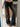 EMBROIDERED NON-STRETCH DENIM FLARE LEG PANTS FOR ALL SEASONS