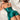 EMERALD GREEN SATIN SLIP DRESS NIGHTIE