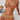 ETHNIC PRINT TWO-PIECE SWIMSUIT ORANGE PRINTED SWIMSUIT