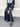 Y2K Gothic Lace-Trimmed Flared Pants