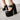 Black Block Heel Pumps