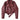 Red Faux Leather Moto Jacket
