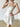 French-Style Pure White Lace Trim Slip Dress