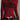 Y2K Red Distressed Slim-Fit Sweater