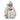 Loose Embroidery Graphic Print Hoodie