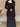 Long Sleeve V-Neck Knit Dress