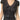 FITTED BROWN BUTTON-DOWN BLOUSE WITH COLLAR - VINTAGE SLIM FIT