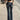 FLARED DENIM JEANS WITH BACK POCKET EMBROIDERY MEDIUM STRETCH SOLID COLOR